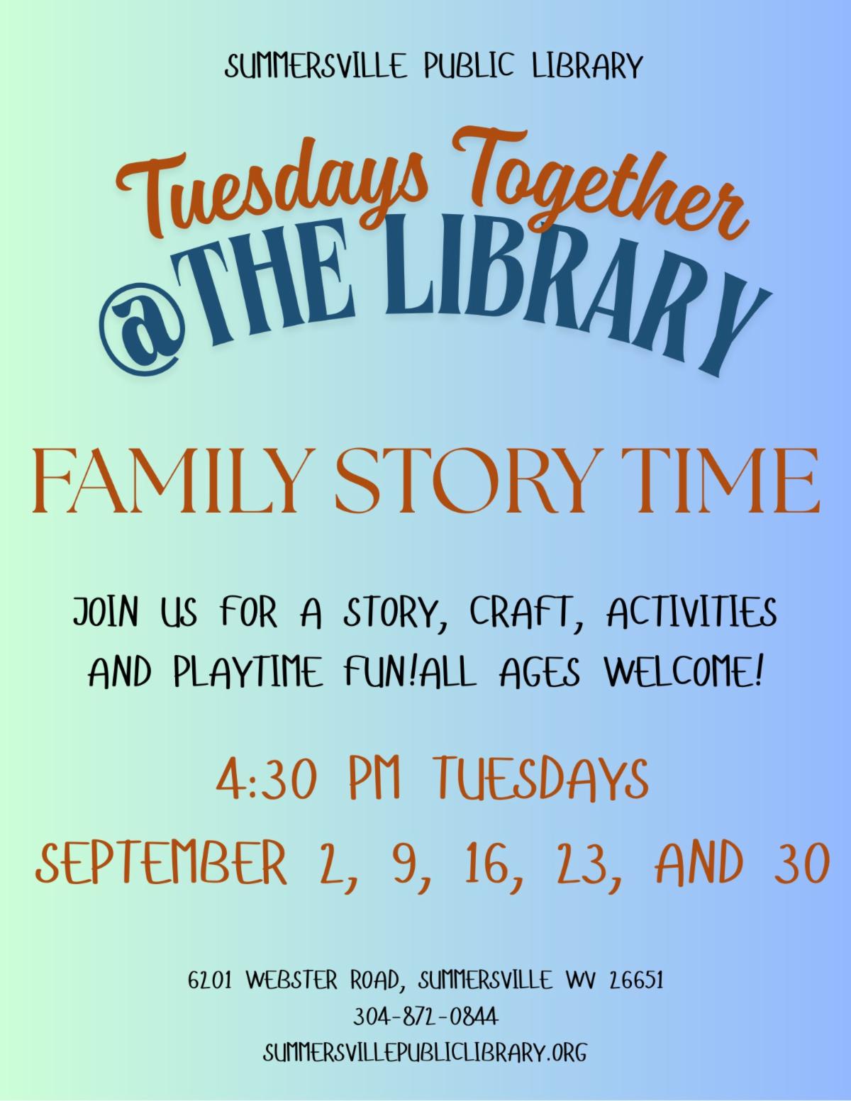 SPL TT Story Time PM Sept 25