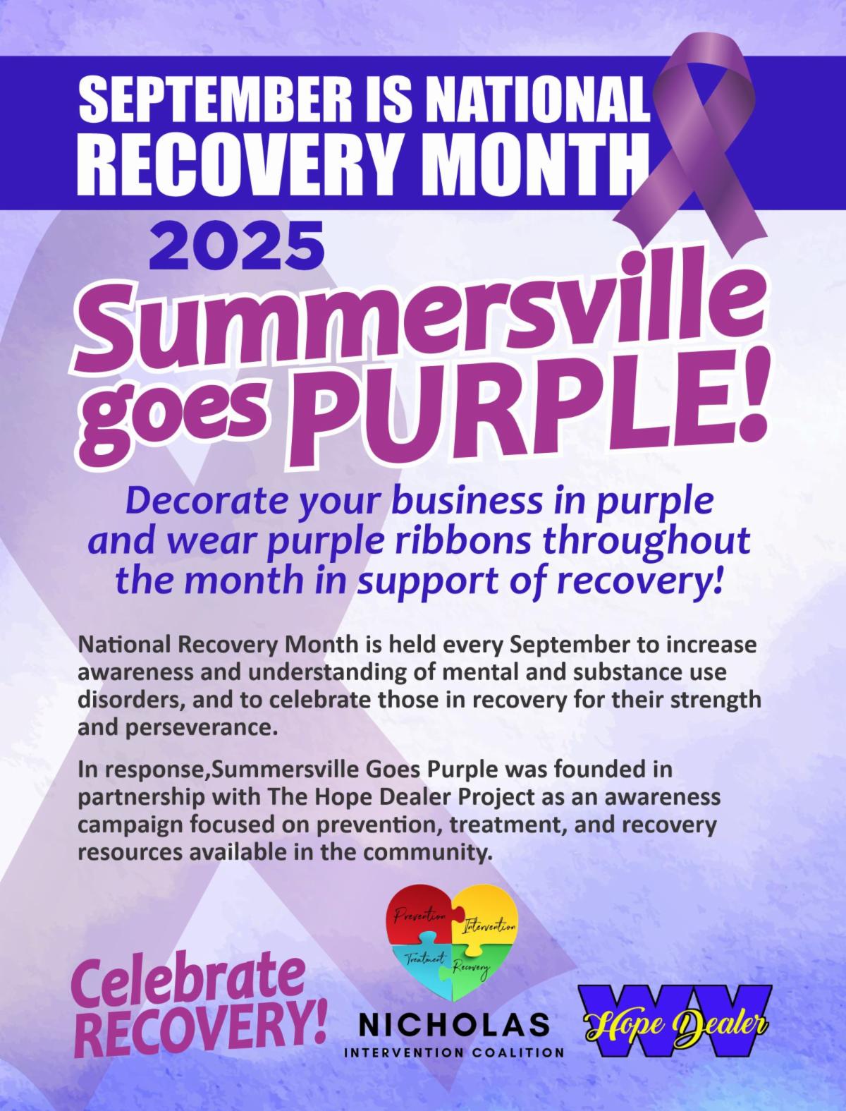 recovery month 2025