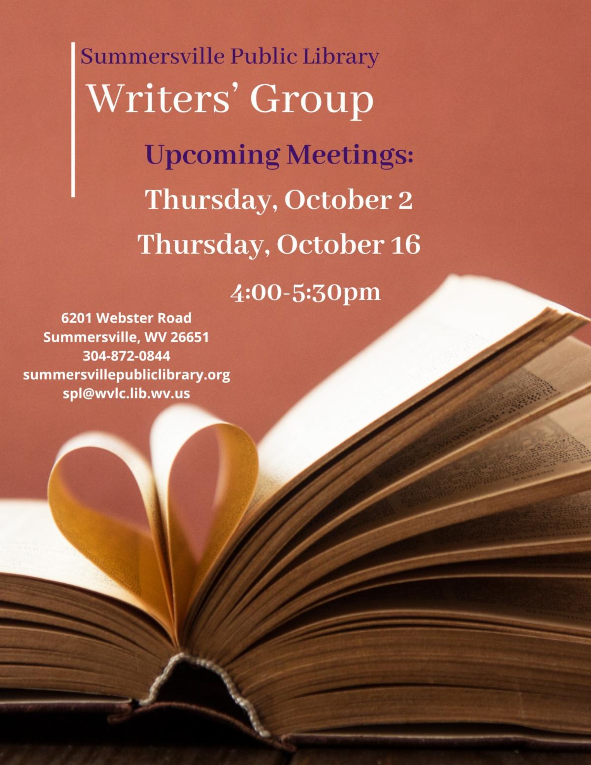 SPL Writers Group Oct 2025