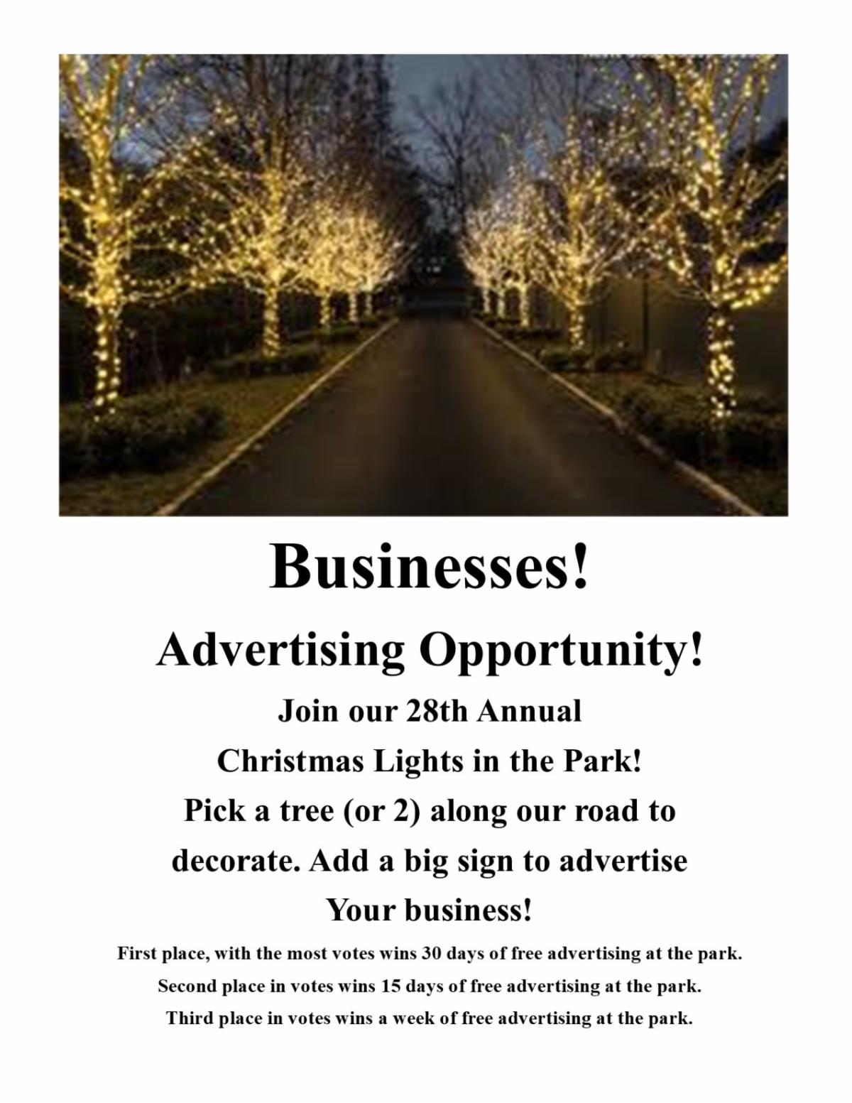 decorate a tree for businesses